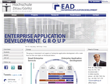 Tablet Screenshot of enterprise-application-development.org